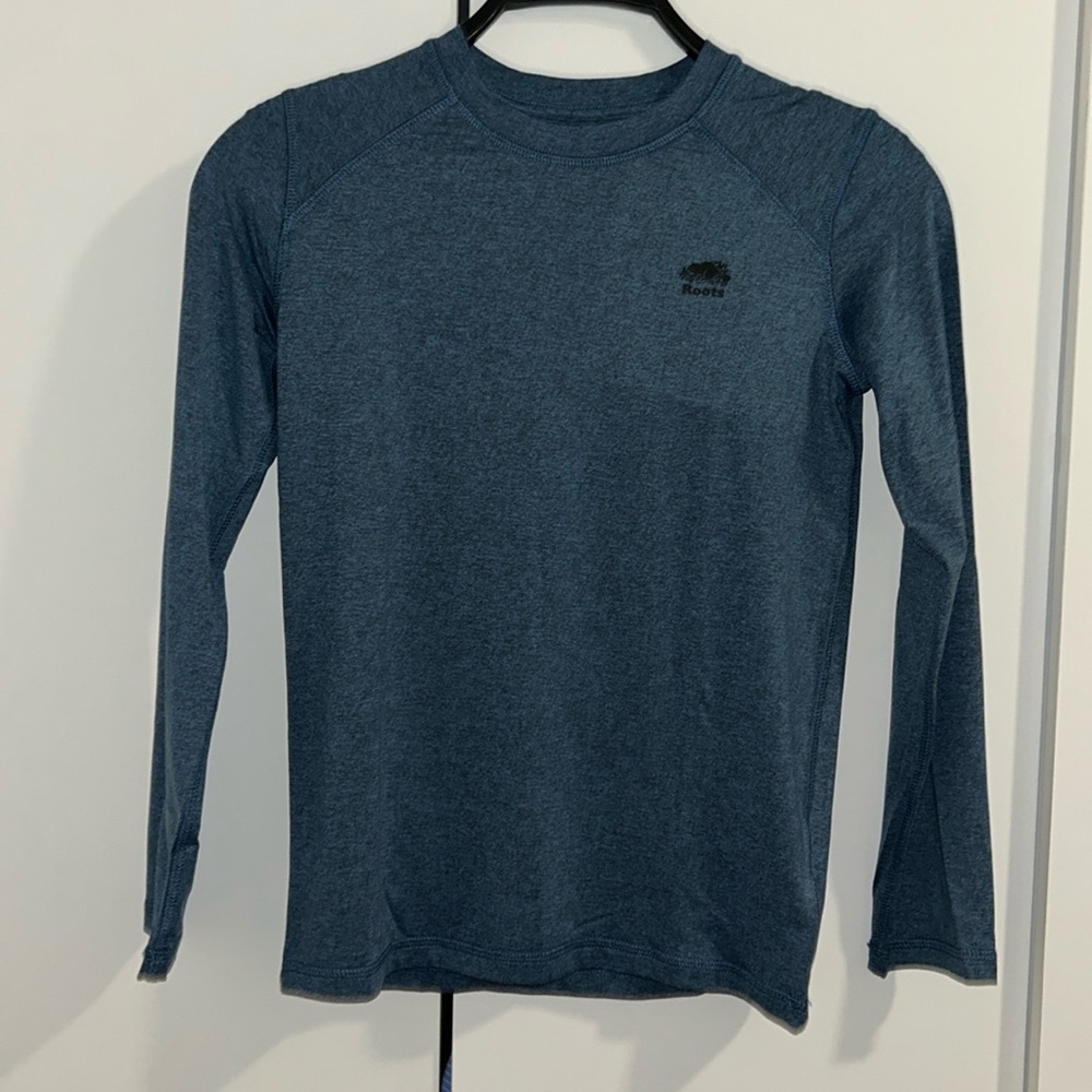 ROOTS KIDS Blue Athletic Top